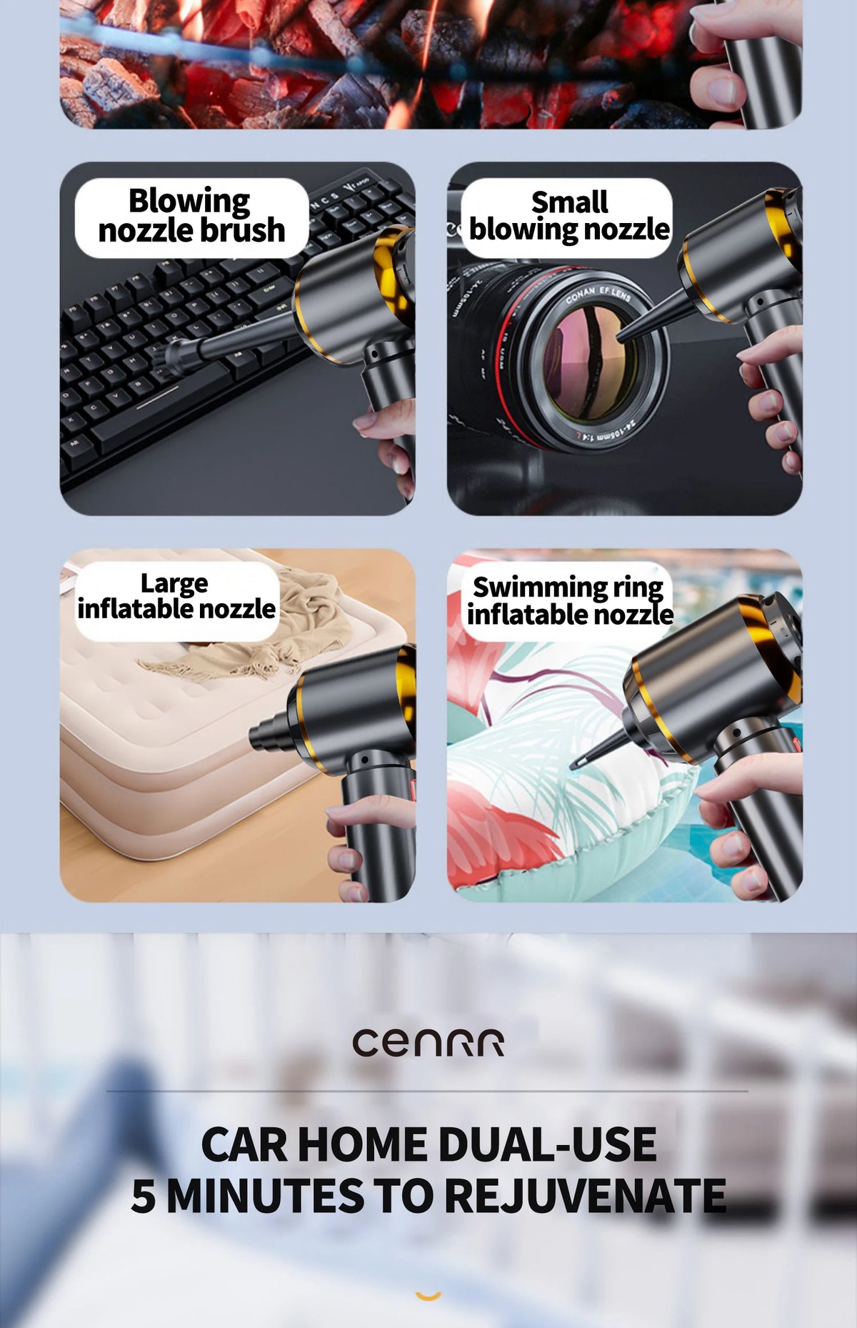 MAX™ 998KPA Portable Vacuum Cleaner