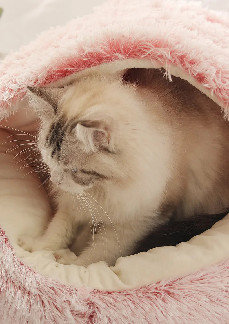CalmNest™ Anti-Anxiety Pet Bed – Deep Sleep & Stress Relief