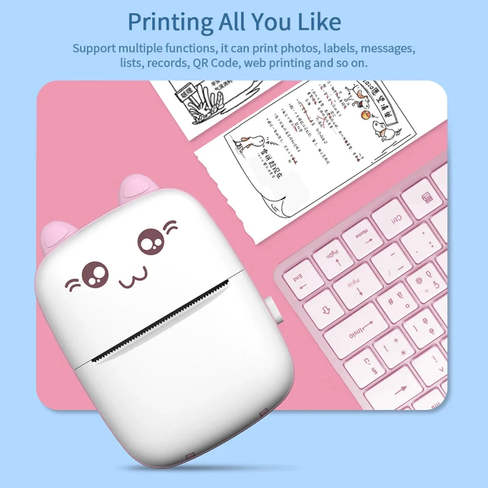 Pocket-Print Portable Mini Printer