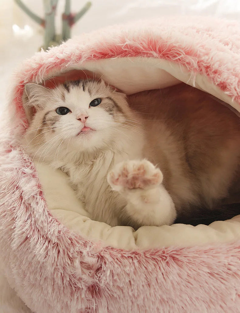 CalmNest™ Anti-Anxiety Pet Bed – Deep Sleep & Stress Relief