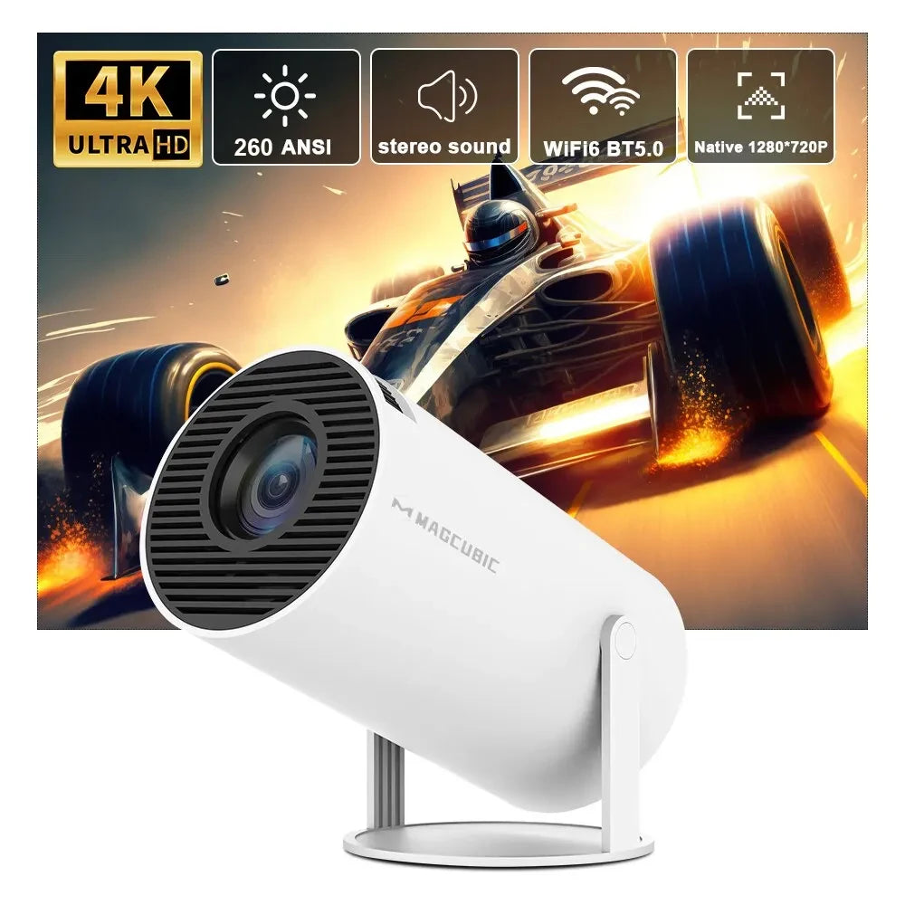 8K Portable Projector HY300 Pro