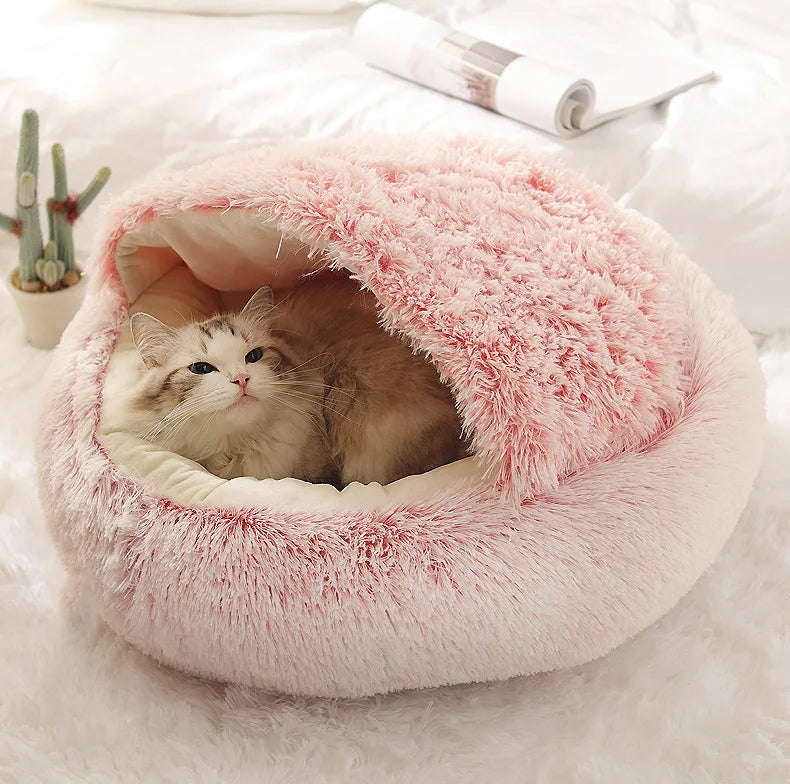 CalmNest™ Anti-Anxiety Pet Bed – Deep Sleep & Stress Relief