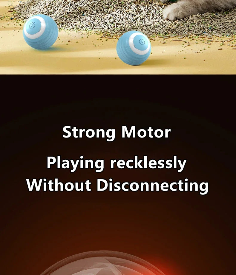 🐾 Smart Rotating Pet Ball