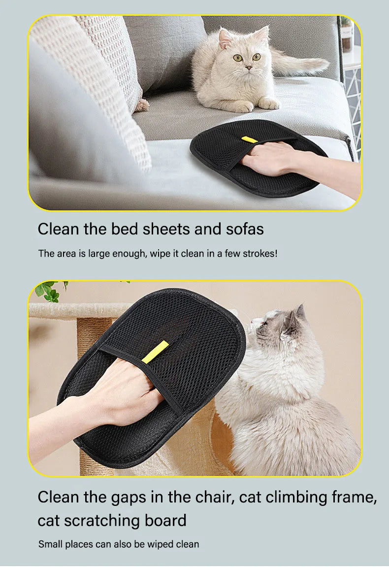 Electrostatic Hair Removal Glove