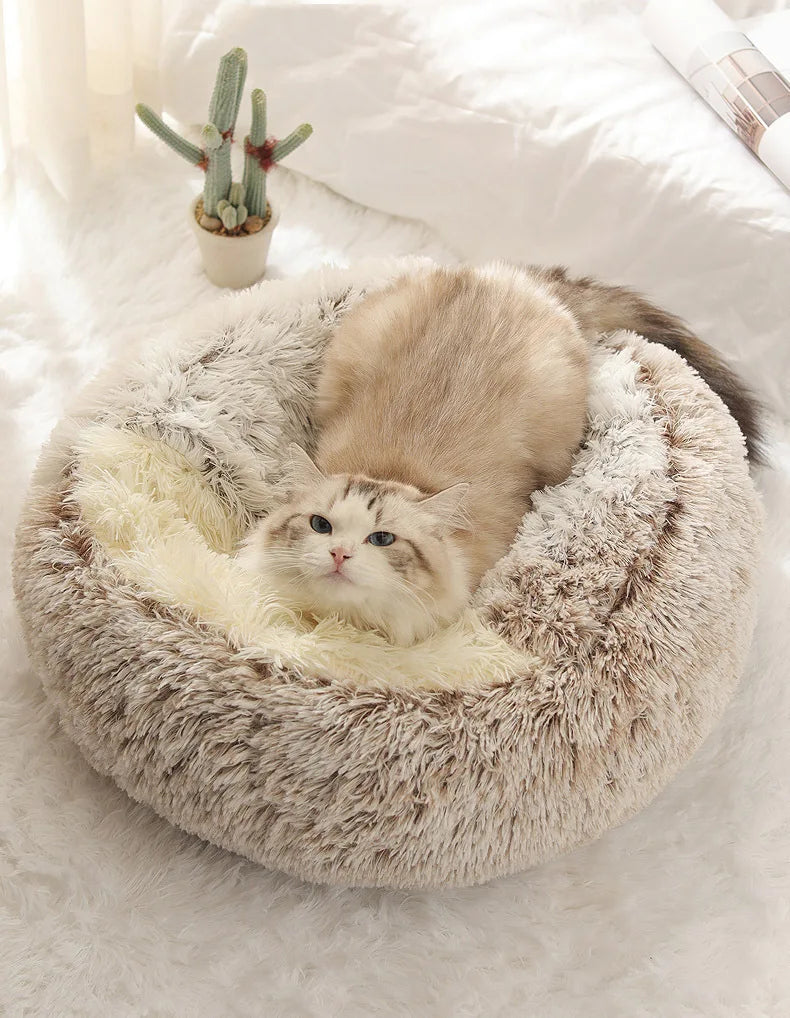 CalmNest™ Anti-Anxiety Pet Bed – Deep Sleep & Stress Relief