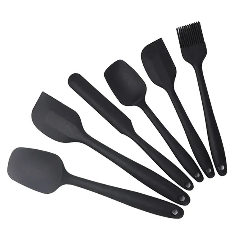 6 Pieces Silicone Spatula Set