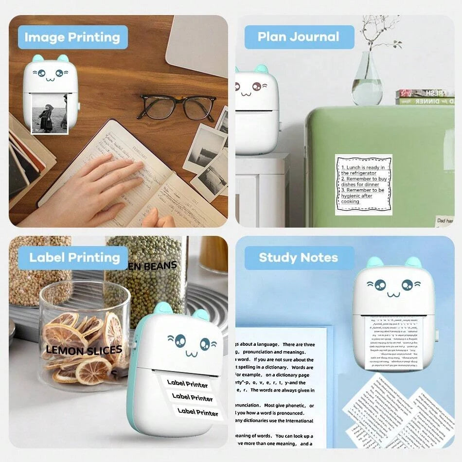 Pocket-Print Portable Mini Printer