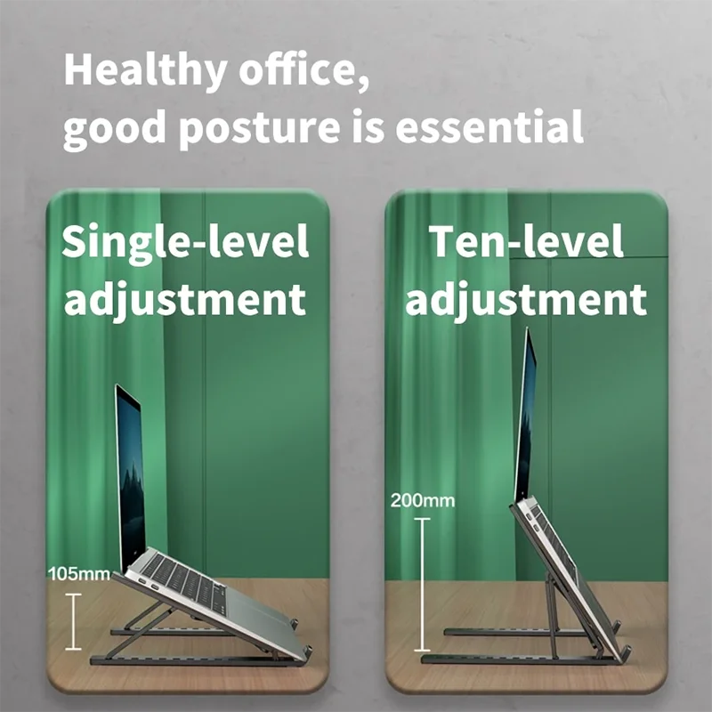 Adjustable & Portable Laptop Stand