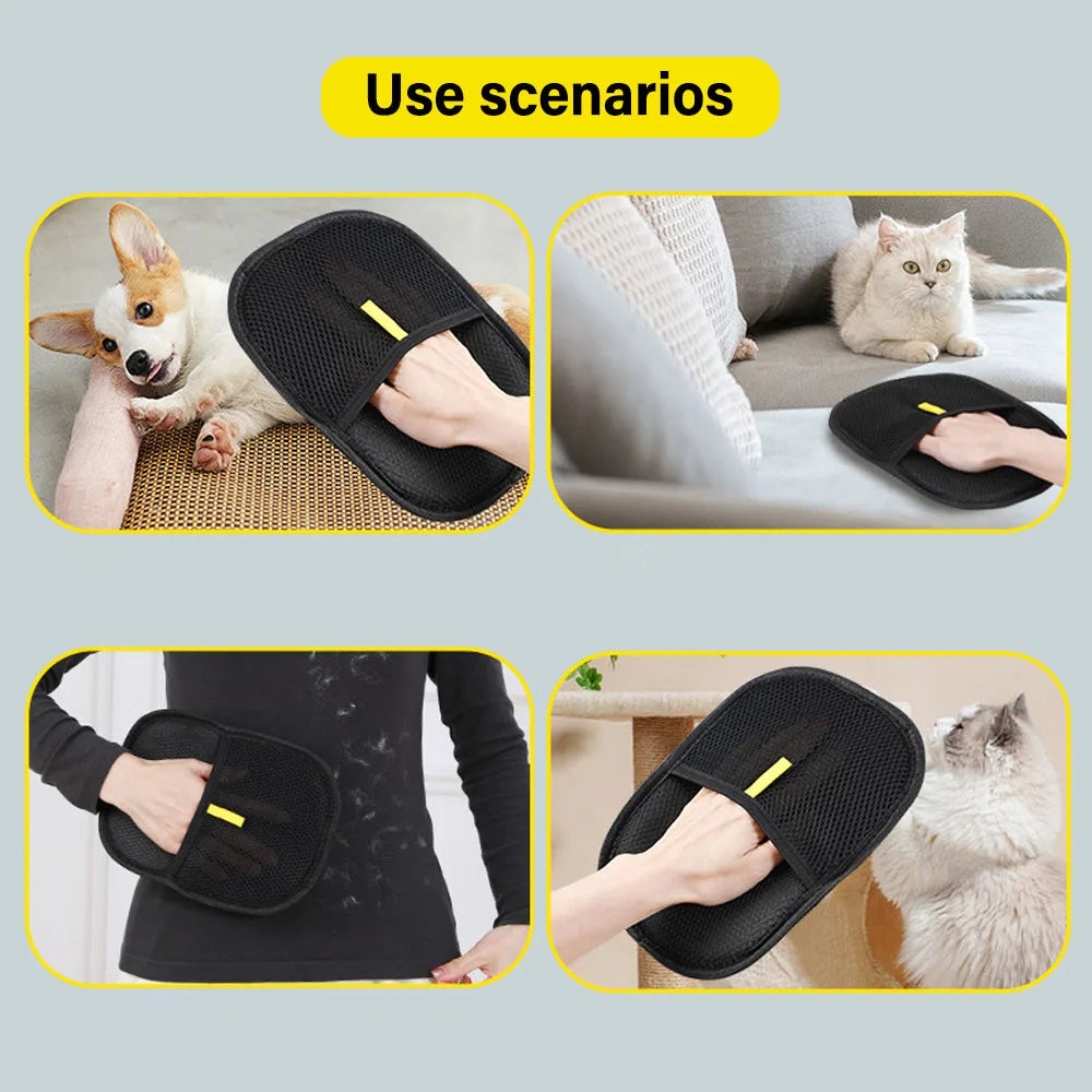 Electrostatic Hair Removal Glove