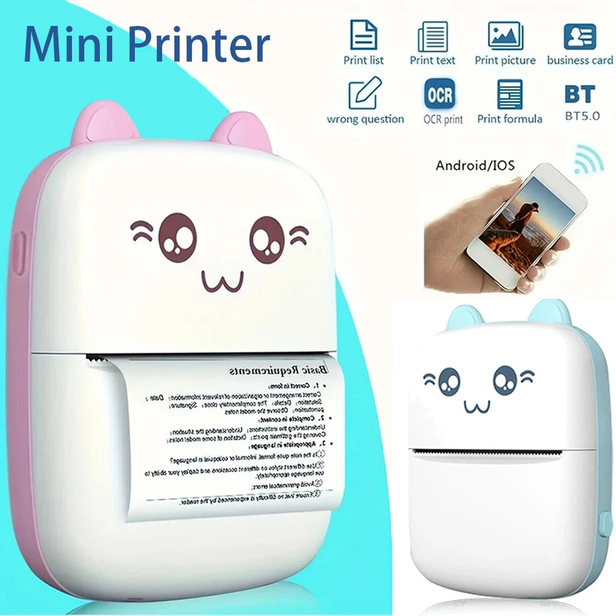 Pocket-Print Portable Mini Printer