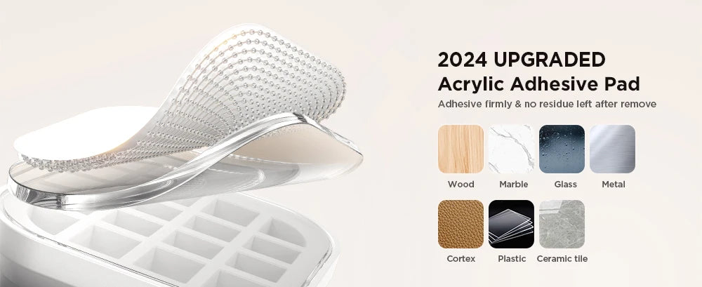 Magnetic Cable Clips – 6-Pack Organizer