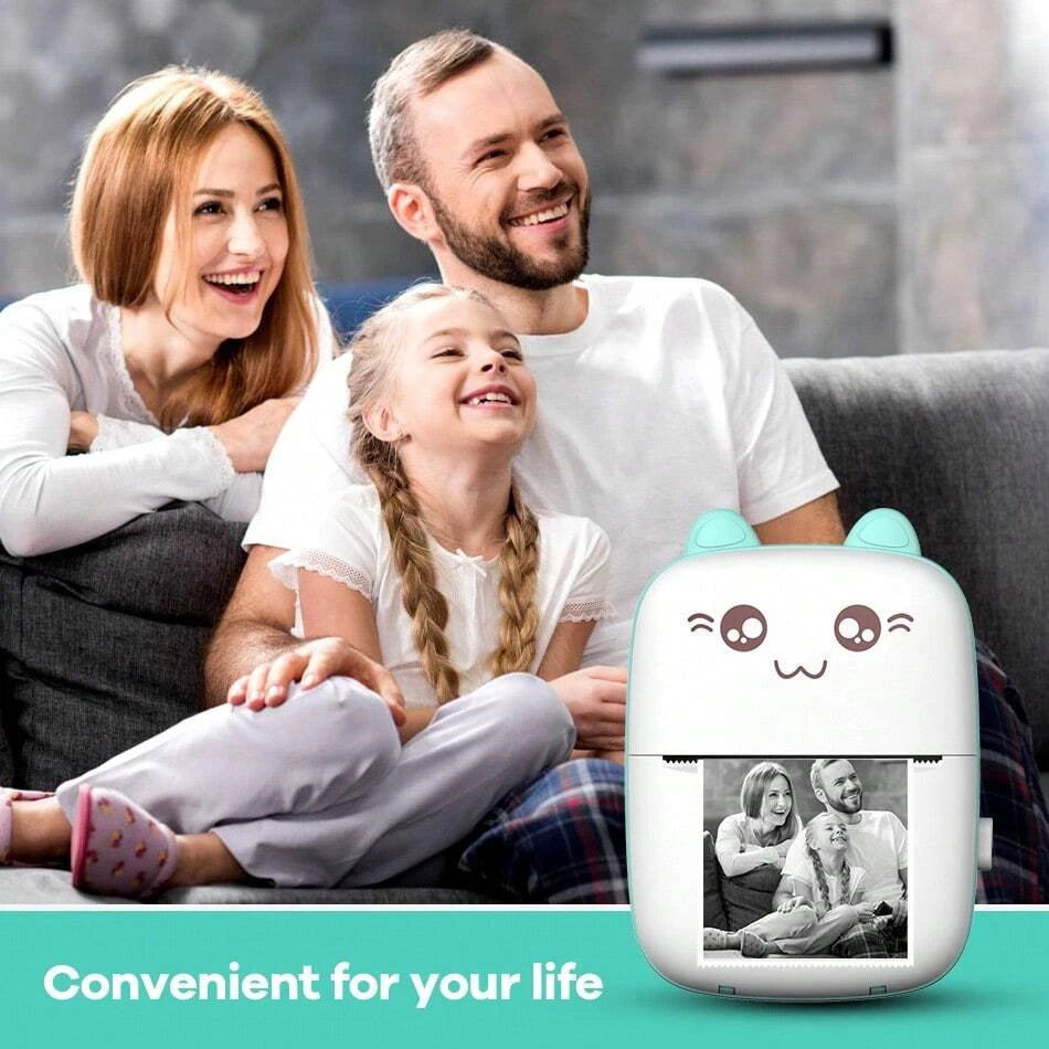 Pocket-Print Portable Mini Printer