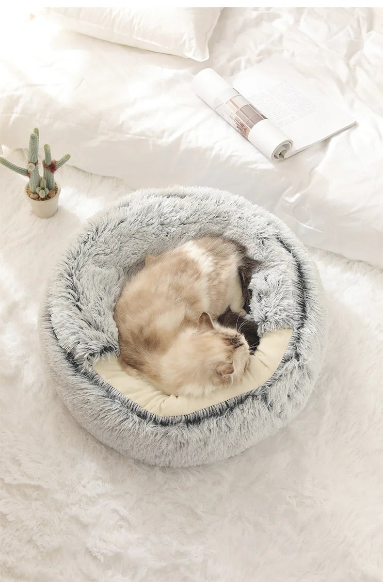 CalmNest™ Anti-Anxiety Pet Bed – Deep Sleep & Stress Relief