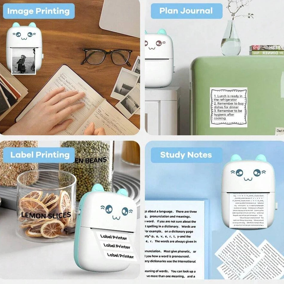 Pocket-Print Portable Mini Printer