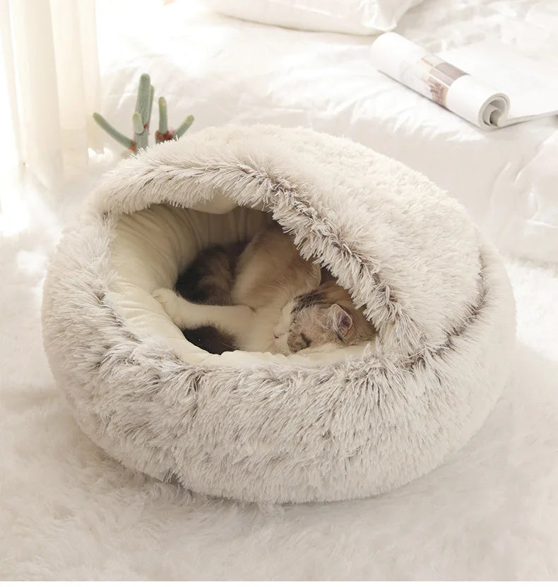 CalmNest™ Anti-Anxiety Pet Bed – Deep Sleep & Stress Relief