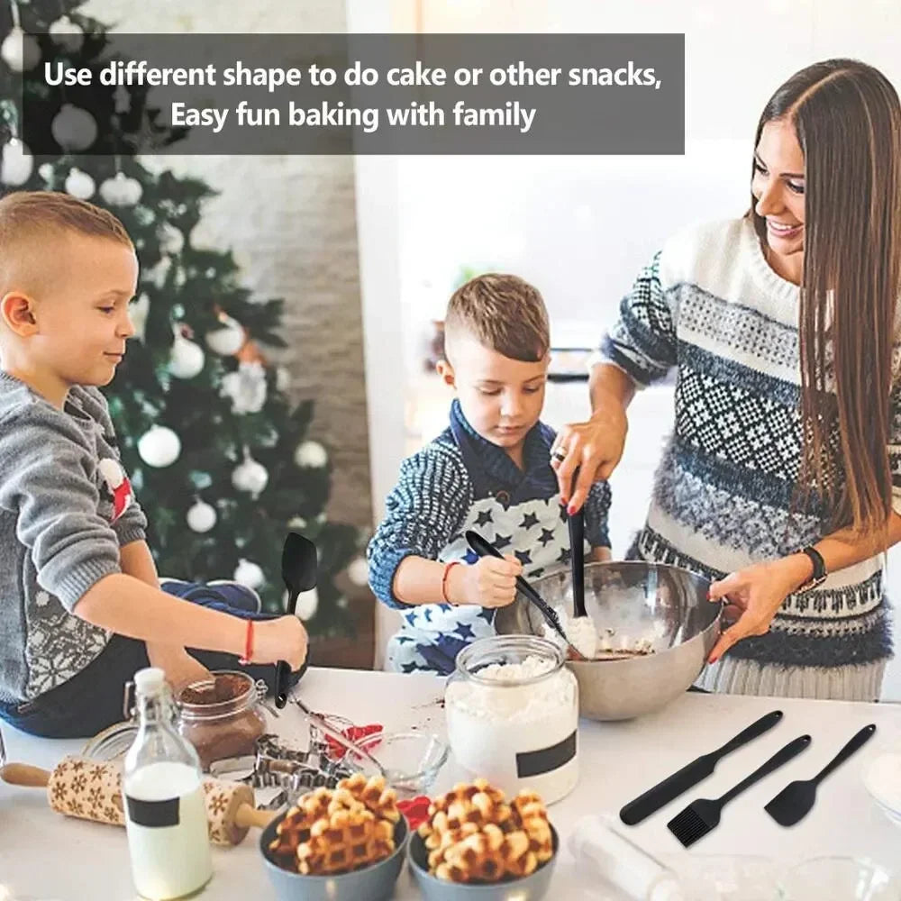 6 Pieces Silicone Spatula Set