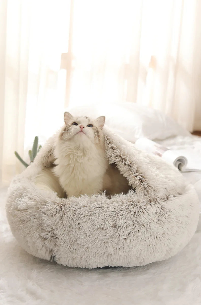 CalmNest™ Anti-Anxiety Pet Bed – Deep Sleep & Stress Relief