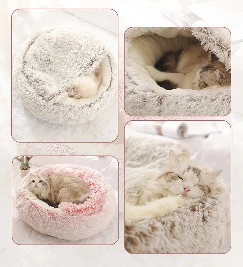 CalmNest™ Anti-Anxiety Pet Bed – Deep Sleep & Stress Relief